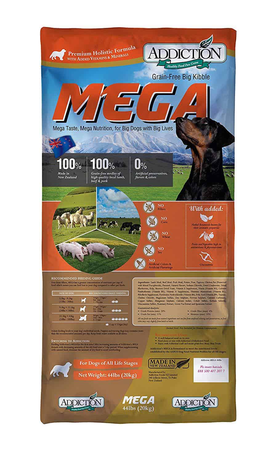 Addiction GrainFree Mega Large Breed Dry Dog Food Review Scout Knows