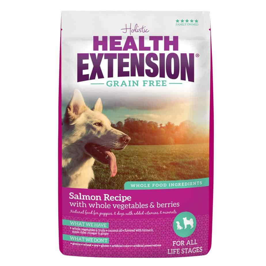 Health Extension GrainFree Salmon Recipe Dry Dog Food Scout Knows