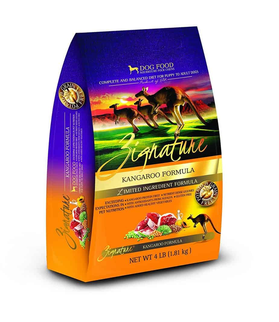 Zignature Kangaroo Limited Ingredient Formula GrainFree Dry Dog Food