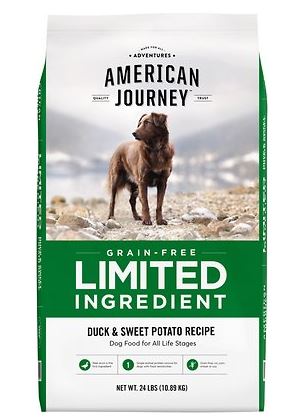 American Journey Limited Ingredient Duck & Sweet Potato Recipe Grain-Free Dry Dog Food | Chewy