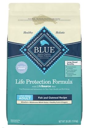 BLUE Life Protection Formula Adult Large Breed Fish and Oatmeal Dry Food | Chewy