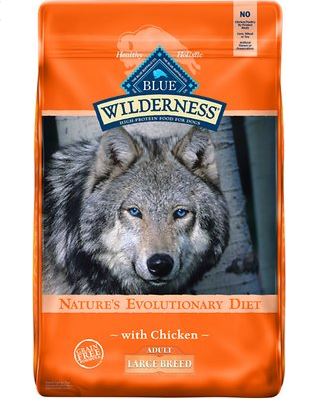 Blue Buffalo Wilderness Large Breed Chicken Recipe Grain-Free Dry Dog Food | Chewy