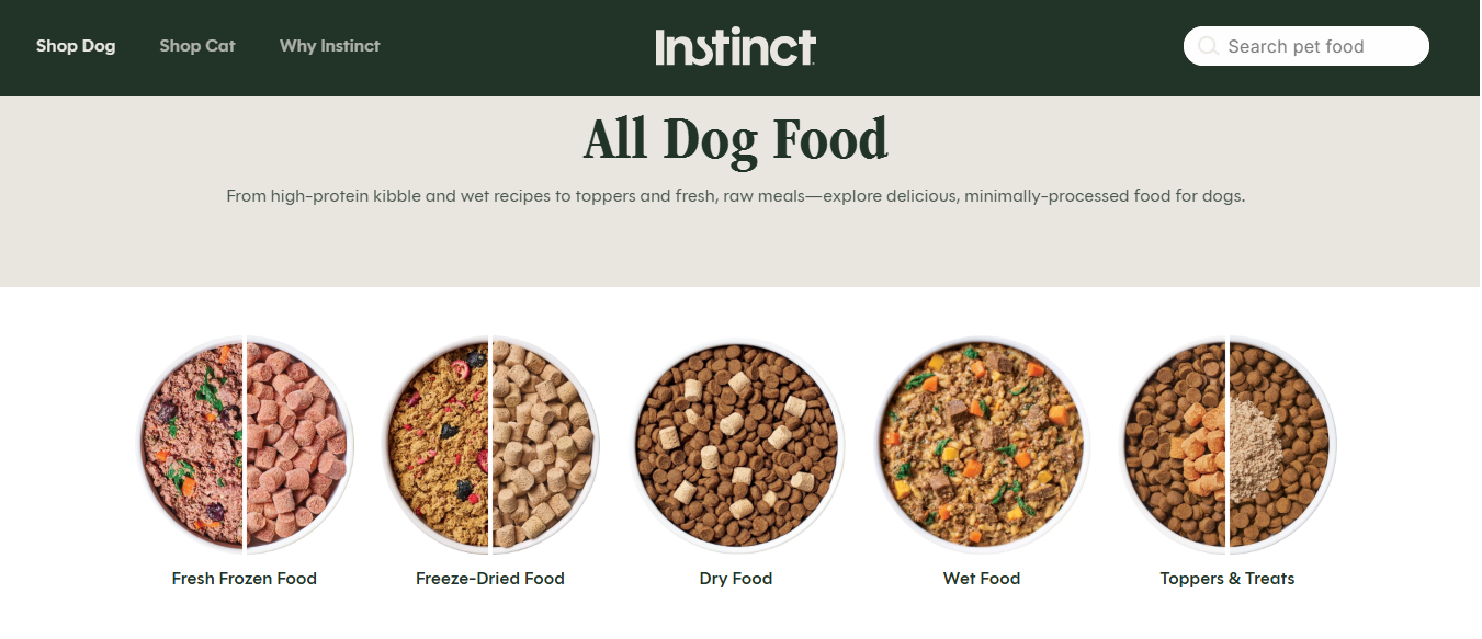 Instinct Raw (Nature's Variety)