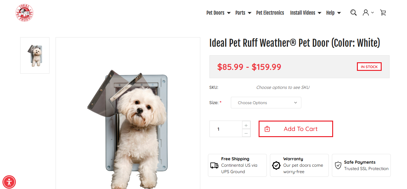 Ideal Pet Ruff Weather