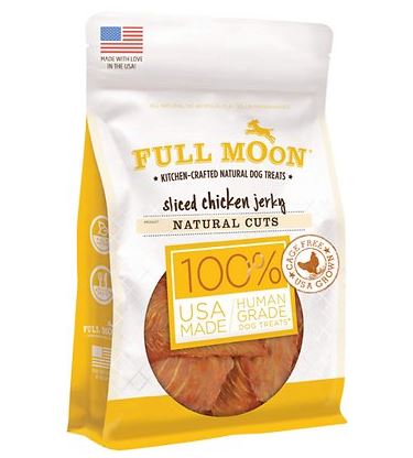 Full Moon Natural Cuts Sliced Chicken Jerky Human-Grade Dog Treats | Chewy