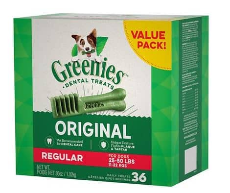 Greenies Regular Dental Dog Treats | Chewy