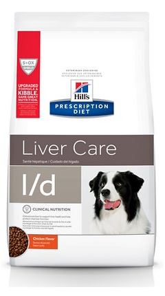 Hill's Prescription Diet l/d Liver Care Chicken Flavor Dry Dog Food | Chewy