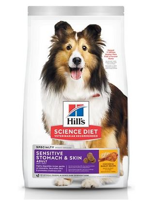 Hill’s Science Diet Adult Sensitive Stomach & Skin Dry Dog Food | Chewy