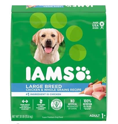 Iams Adult Large Breed Real Chicken High Protein Dry Dog Food | Chewy