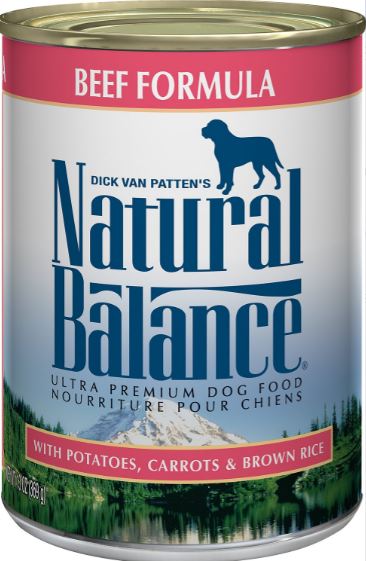 Natural Balance Ultra Premium Wet Dog Food with Real Meat & Brown Rice | Chewy