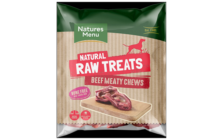 Nature's Menu Raw Beef Meaty Chews