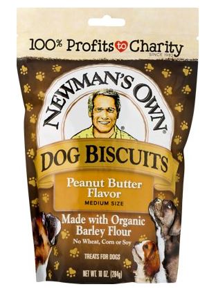 Newman's Own Peanut Butter Flavor Medium Size Dog Treats | Chewy