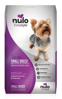 Nulo Freestyle Salmon & Red Lentils Small Breed Grain-Free Dry Dog Food | Chewy