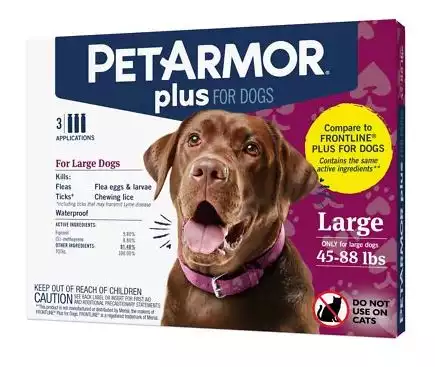 Petarmor Plus Flea and Tick Spot Treatment for Dogs | Chewy