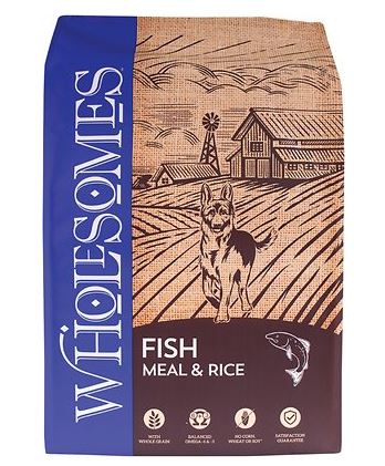 Wholesomes Fish Meal & Rice Formula Adult Dry Dog Food | Chewy