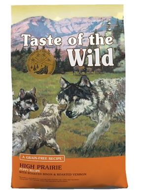 Taste of the Wild High Prairie Puppy Formula Grain-Free Dry Dog Food | Chewy