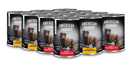 American Journey Stews Poultry & Beef Variety Pack Grain-Free Canned Dog Food | Chewy